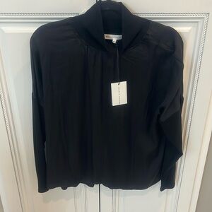 New w Tags Melissa Nepton Silk and Jersey top